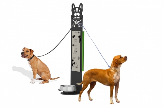 ULG-PFD-001 - Dog Leash Tying & Watering Post
