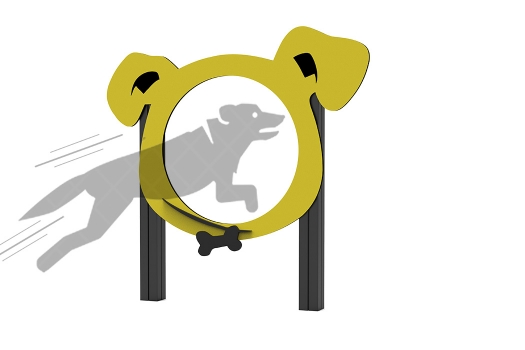 ULG-PPE-010 - Dog-Eared Agility Hoop Jump