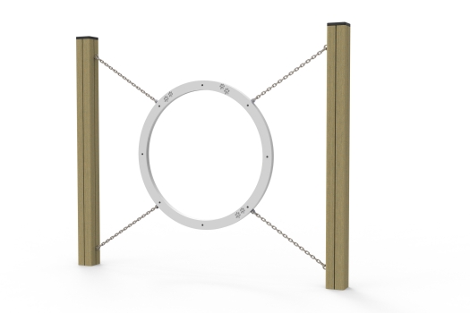 ULG-PPE-015 - Suspended Agility Hoop Jump with Timber Posts