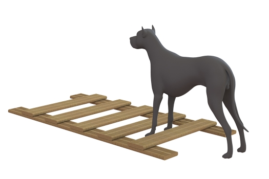 ULG-PPE-016 - Timber Dog Agility Ladder