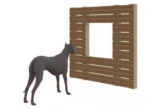 ULG-PPE-019 - Timber Dog Agility Wall Jump
