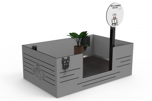 ULG-PTS-001 - Enclosed Canine Toilet Station