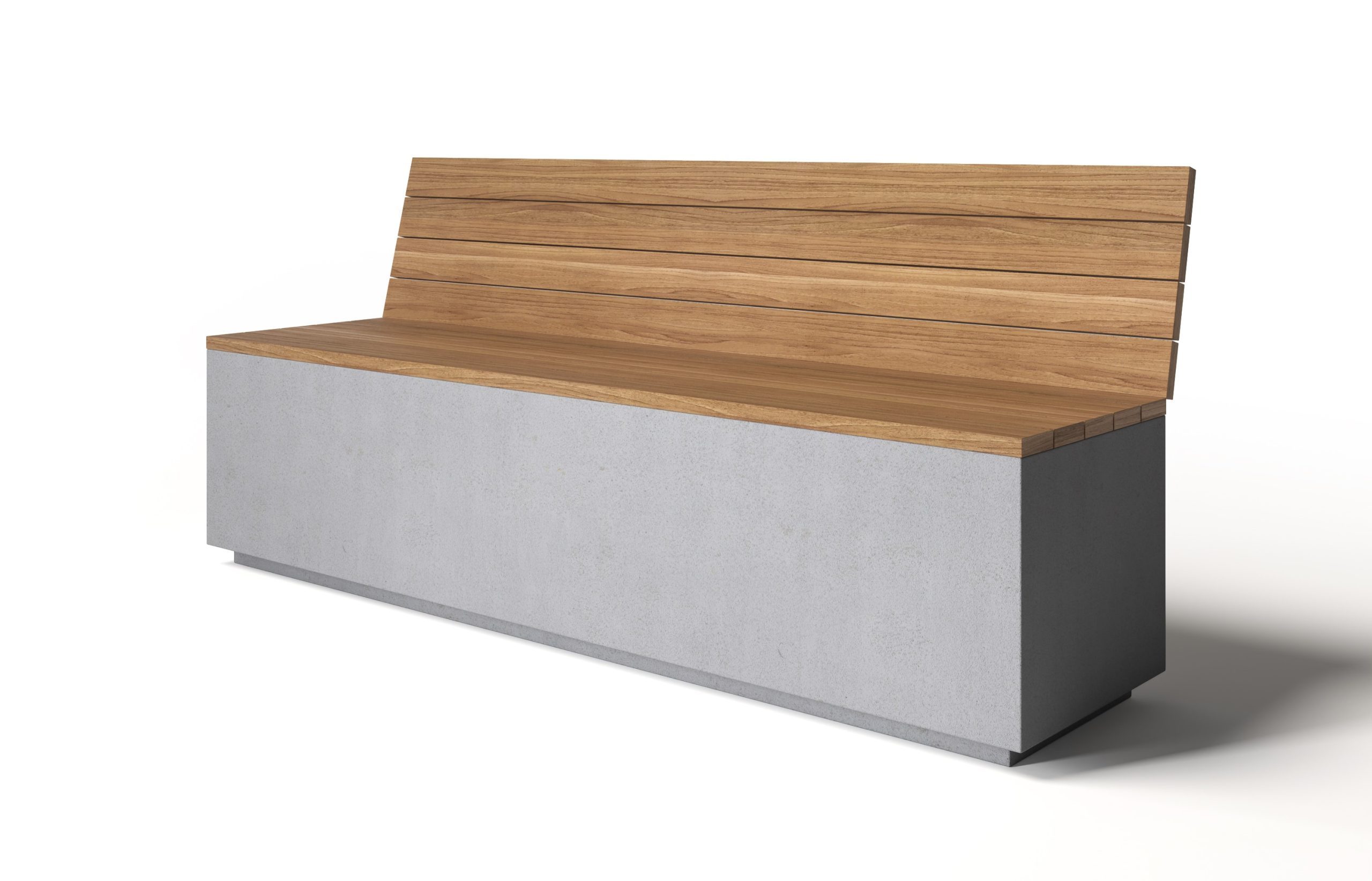 ULG-BEN-102 - Block Bench With Backrest thumbnail 1
