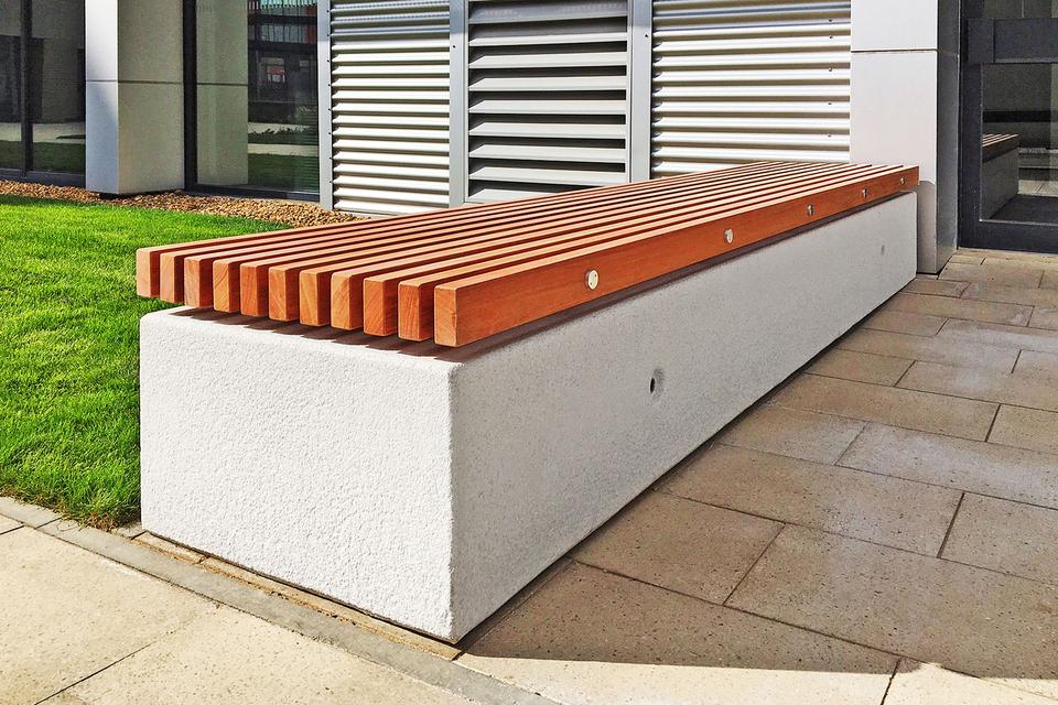 ULG-BEN-104 - Concrete Bench thumbnail 1