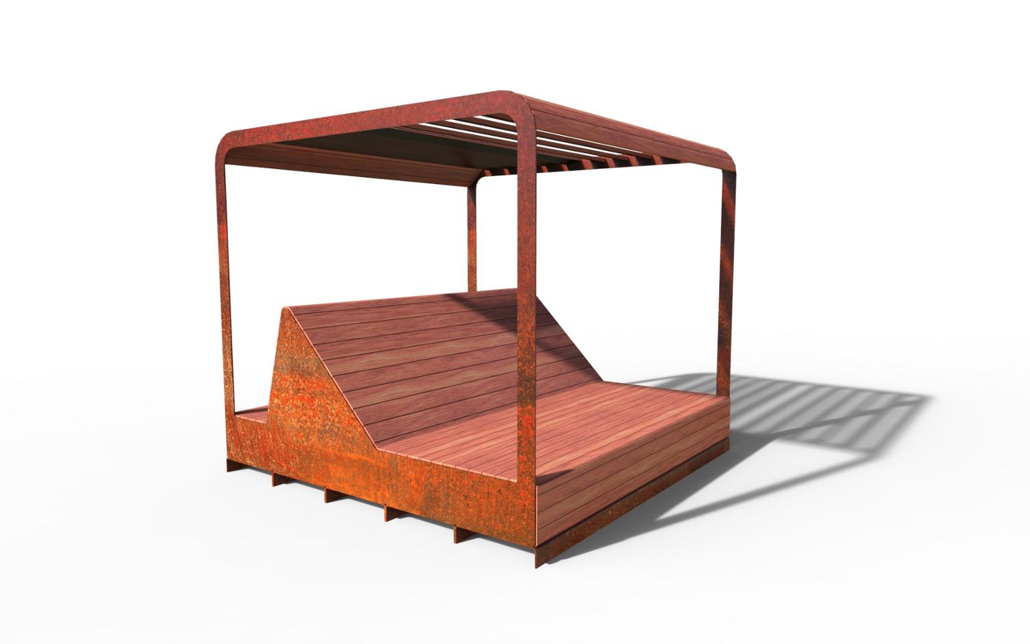 ULG-BEN-114 - Shaded Bench 019 thumbnail 1